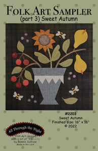 #2203 Folk Art Sampler-Sweet Autumn