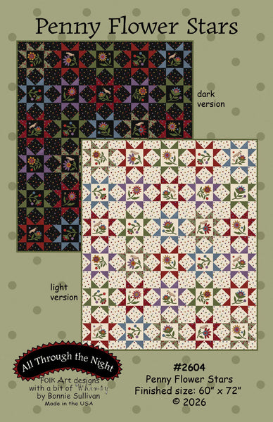 2604 Penny Flower Stars