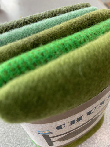 Wooly Chunks Green