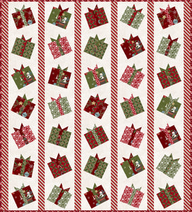Free Download- Peppermints and Presents Quilt