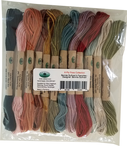 Valdani 6-Ply Embroidery Floss Collection - Bonnie's Favorites
